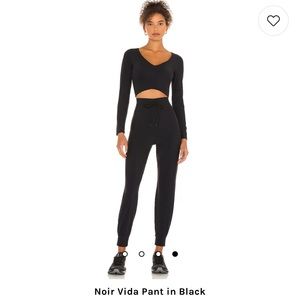 Noir Vida Pant, by The Upside, size small, black